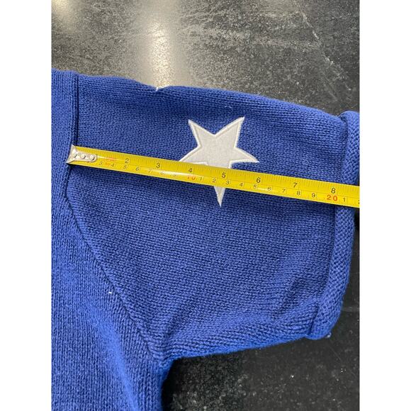 VTG  The Quacker Factory patriotic sweater 4th of July Large short sleeve - Picture 10 of 10